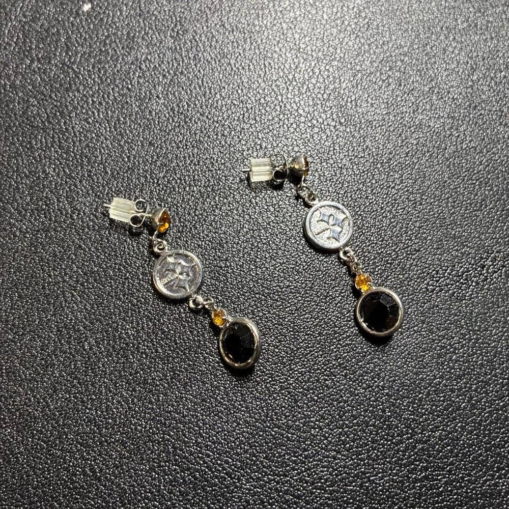 NFLP Signed Steeler Earrings
